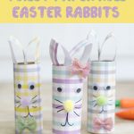 Toilet Paper Easter Bunny Craft Toiletpaperrolleasterrabbit toilet paper easter bunny craft|getfuncraft.com