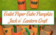 Toilet Paper Pumpkins Craft 2016 10 10 Toilet Paper Tube Pumpkin Jack O Lantern Craft toilet paper pumpkins craft|getfuncraft.com