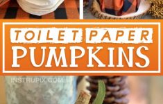 Toilet Paper Pumpkins Craft Easy Toilet Paper Pumpkins Project toilet paper pumpkins craft|getfuncraft.com