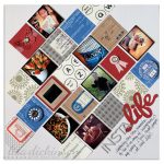 Try This Creative Memories Scrapbooking Layout Use Geometric Shapes On Your Scrapbook Pages For Interest Stability