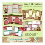 Two Important Things to Consider When You Decide the Double Page Scrapbook Layouts Ez Scrapbooks Christmas Gingerbread Double Page Scrapbook Layout