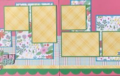 Two Important Things to Consider When You Decide the Double Page Scrapbook Layouts Fun Day Pre Made Double Page Scrapbook Layout Etsy
