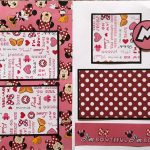 Two Important Things to Consider When You Decide the Double Page Scrapbook Layouts Minnie Mouse Bowtiful Pre Made Double Page Scrapbook Layout Etsy