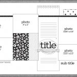 Two Important Things to Consider When You Decide the Double Page Scrapbook Layouts Scrapbook Page Layouts Templates Page Maps July 2017 2 Page Double