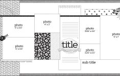 Two Important Things to Consider When You Decide the Double Page Scrapbook Layouts Scrapbook Page Layouts Templates Page Maps July 2017 2 Page Double