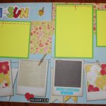 Two Important Things to Consider When You Decide the Double Page Scrapbook Layouts Travel 12 X 12 Scrapbook Layout Double Pages Titled Fun Etsy