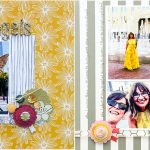 Two Important Things to Consider When You Decide the Double Page Scrapbook Layouts Two Page Scrapbook Ideas For Designing With Contrasting Backgrounds