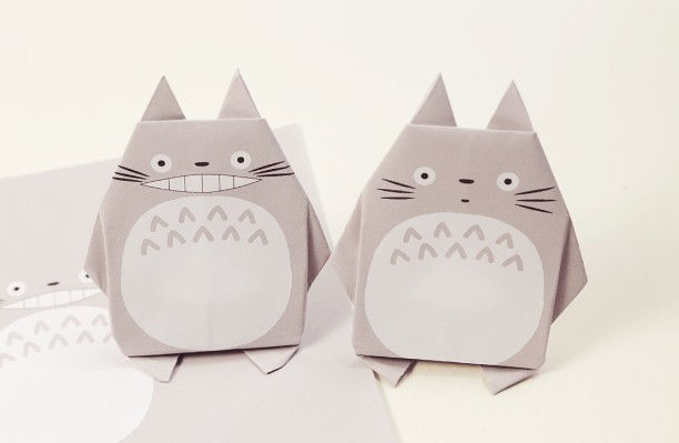 Understanding The Type Of Papercraft Tutorial For Beginner Origami Totoro Tutorial And Free Papercraft Template Download