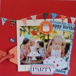 Unique Ideas on Scrapbooking Layouts Birthday for Adults Make This Teresa Collins Celebrate 1212 Scrapbooking Layout