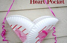 Valentine Paper Crafts Kids Valentines Day Craft Heart Pocket valentine paper crafts kids|getfuncraft.com