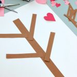 Valentine Paper Crafts Kids Valentines Day Tree Paper Craft 1 valentine paper crafts kids|getfuncraft.com