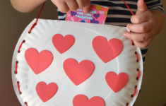 Valentine Paper Crafts Kids Valentines In Valentine Bag valentine paper crafts kids|getfuncraft.com