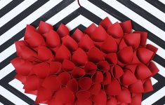 Valentines Day Paper Crafts Heart Wreath By Blooming Homestead valentines day paper crafts|getfuncraft.com