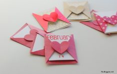Valentines Day Paper Crafts Little Love Notes For Valentines Day Nobiggie valentines day paper crafts|getfuncraft.com