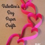 Valentines Day Paper Crafts Paper Crafts Heart Chain valentines day paper crafts|getfuncraft.com