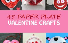 Valentines Day Paper Crafts Paper Plate Valentine Crafts valentines day paper crafts|getfuncraft.com