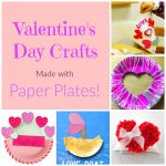 Valentines Day Paper Crafts Paper Plate Valentines Square valentines day paper crafts|getfuncraft.com