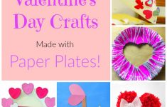 Valentines Day Paper Crafts Paper Plate Valentines Square valentines day paper crafts|getfuncraft.com