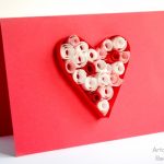 Valentines Day Paper Crafts Quilled Heart Valentines Cards valentines day paper crafts|getfuncraft.com