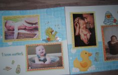 What Makes the Baby Scrapbook Pages Important and Precious Ba Bath Scrapbook Layout Ba Scrapbook Pages Premade Etsy