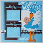 What Makes the Baby Scrapbook Pages Important and Precious Blj Graves Studio Ba Boy Scrapbook Page