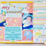 What Makes the Baby Scrapbook Pages Important and Precious Crafting Queen Divij Customised Ba Boy First Year Scrapbook