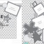 What Makes the Baby Scrapbook Pages Important and Precious Free Printable Scrapbook Templates Layouts Blue And Stripes Layout