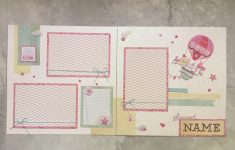 What Makes the Baby Scrapbook Pages Important and Precious Girl Scrapbook Page Ba Scrapbooking Layout Pages Gold Pink Etsy