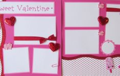 What Makes the Baby Scrapbook Pages Important and Precious Valentines Day 12x12 Scrapbook Pages Premade Etsy